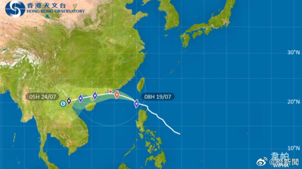香港今日台风最新消息更新，台风动态及影响分析